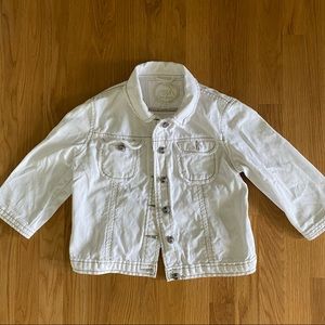 GAP | White Jean Jacket
